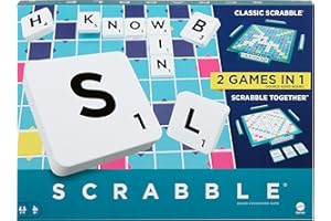 Mattel Games Scrabble dwa w jednym, wersja: angielski, HWD43
