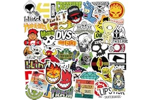 ACTTGGJ Cool Stickers for Adults Teens Kids 100 Pcs Fashion Waterproof Vinyl Sticker Pack for Laptop Computer Skateboard Water Bottles Bicycle Helmet Skateboard Luggage Decal Graffiti Patches Sticker