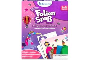 Skillmatics Kunst & Bastelaktivität- Folienspaß Einhörner und Prinzessinnen, Schmutzfreie Kunst für Kinder, Bastelsets, DIY-Aktivität, Geschenke für 4 bis 9 Jahre
