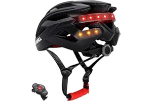 Livall - BH60SE 2018 - Smart Bike - Casque Bluetooth sans fil avec guidon télécommande - Mixte - Noir - 55-61cm