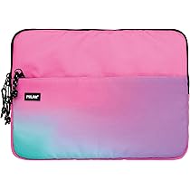 Sunset Federmäppchen Mit 5 Fächern – Pinkes Organizer-Mäppchen Mit 3 Reißverschlüssen