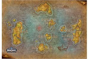 ABYSTYLE - WORLD OF WARCRAFT - Poster - Carte (91.5x61)