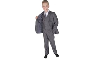 Cinda 5 Piece Boy Suits Boys Wedding Suit Page Boy Party Prom