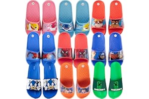 Characters Cartoons Baby Shark Pinkfong – Sandales avec bandeau pour la plage, la piscine, la douche – Produit original