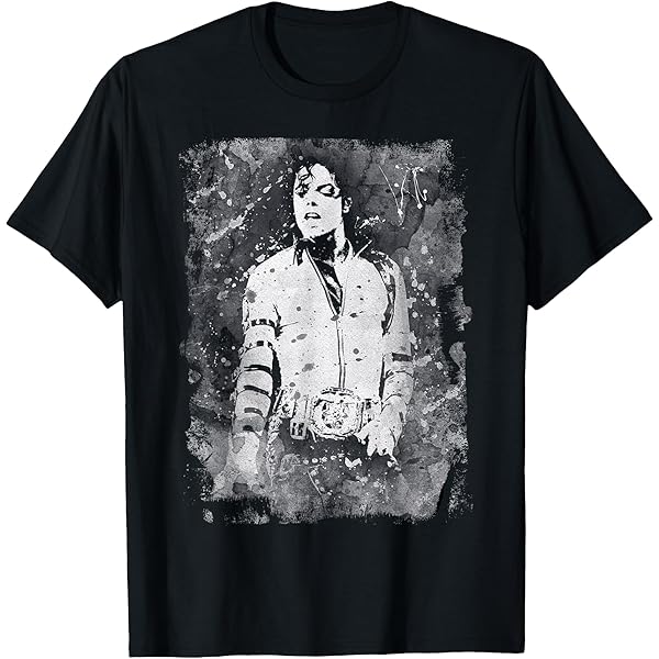 Michael Jackson Thriller King of Pop T-shirt UFFICIALE da uomo unisex