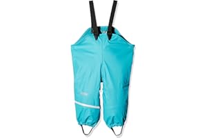 CareTec Baby and Kids Waterproof Trousers, Fleece Lined Pantalones de Barro Impermeables y a Prueba de Viento Unisex niños