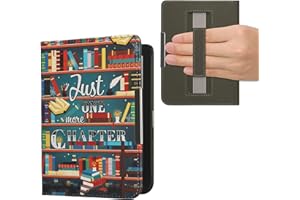 kwmobile Étui Compatible avec Kobo Clara BW/Colour Coque - Étui à Rabat magnétique Tablette eReader Similicuir avec Sangle - Multicolore