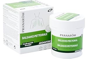 PRANAROM - Aromaforce - Bálsamo Pectoral - con Aceite Esencial de Eucalipto - Respiración - Defensas Naturales - 80ml