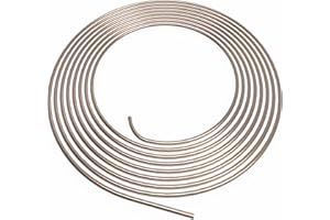 AUPROTEC 10m Tubo di Freno Ø 4,75 mm Rame-Nickel DIN 74 234 Tubi dei Freni di Cupronickel Accessori di Scambio per il impianto frenato Tubazione del Freno per Sostituzione e Cambio