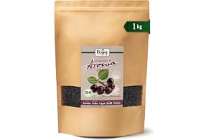 Biojoy Ekologiska torkade aroniabär, osvavlade, 1 kg