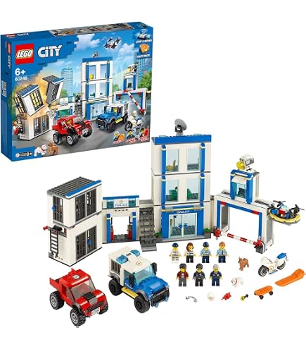 LEGO City 7498 – Polizeistation : LEGO: Amazon.com.tr: Oyuncak