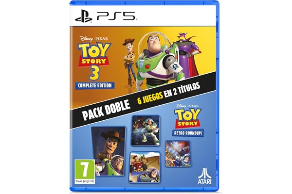 Toy Story: Retro Roundup! + Toy Story 3 Complete Edition Double Pack - PS5