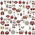 30pcs Mixed Enamel Charms Pendants for Jewelry Making Bulk lot Necklace Earrings Bracelet Craft Findings