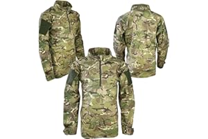 KOMBAT UK Kids BTP/Multicam UBACS Under Armour Shirt Childrens Army Military Clothing