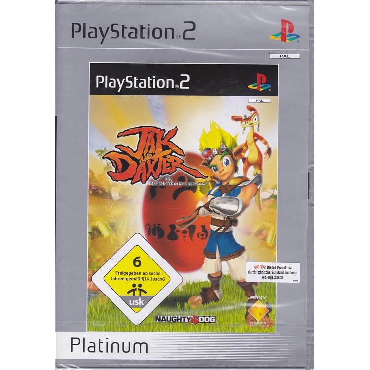 Jeu PS2 Jak II : Hors La Loi - Edition Platinum, Bon État, Envoi Rapide