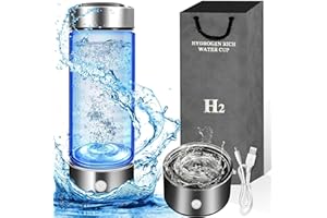 KOLARMO Voior Hydrogen Water Bottle - 2024 Best Voior Water Bottle, 14 Oz Rechargeable Portable Hydrogen Water Maker Bottle, 6000+ppb Hydrogen Water Bottle Generator, Improve Water in 3 Minutes