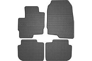 ‎M MOTOS M MOTOS Gummimatten Auto Fussmatte passt für Mitsubishi Colt VI 2008-2012 Verbessern Sie Ihren Reisekomfort mit Antirutschmatte Auto- Allwetter fußmatten Auto, Schutz vor Verschmutzung