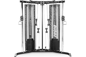 Cable Crossover 2 x 50 kg – Dione – Station de musculation – Câble multiple – Centre d'entraînement – Home Gym