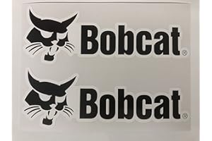 SBD Decals 2 Bobcat Logo Big B Nome Stickers