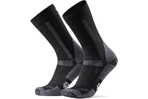 DANISH ENDURANCE Merino Wandersocken, Outdoor & Trekking-Socken, Wollsocken, Anti-Blasen, Gepolstert, für Herren & Damen