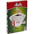 Melitta Original Filtri 1 x 4, Confezione da 40, Bianco