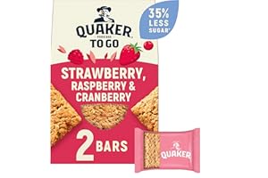 Quaker Porridge To Go Mixed Berries Breakfast Bars 2x55 g