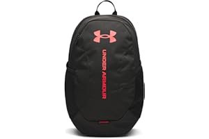 Under Armour Hombre Mochila Hustle Lite De 26,5 L, Black/Racer Red