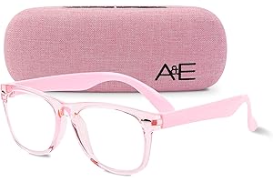 GALVANOX Occhiali finti per bambini, lenti trasparenti senza prescrizione, montatura TR90 con lenti infrangibili