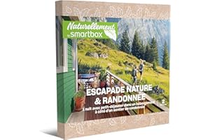 Smartbox - Coffret Cadeau - Escapade Nature & randonnée - 1 Nuit avec Petit-déjeuner pour 2 Personnes