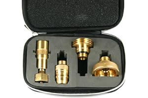 Drehmeister Adattatore per Il riempimento di bombole di Gas (11kg, 33kg) - Diverse Versioni per Tutta L'Europa