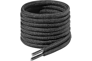 7STROBBS 2 Paar Runde Schnürsenkel für Arbeitsschuhe Outdoorschuhe Wanderschuhe Stiefel, Damen & Herren Reißfeste Schuhbänder, Ersatz Boots Shoelaces