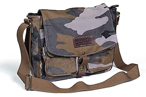 Gootium 30624 Vintage Canvas Messenger Bag Men's Shoulder Bag