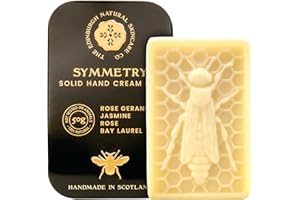 THE EDINBURGH NATURAL SKINCARE COMPANY LTD. Symmetry Oud Scent Moisturising Hand Cream Bar | For Dry & Sensitive Skin | Non-Sticky, Cruelty-Free, Luxury Gift | Edinburgh Skincare