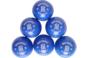 Mozi Sports Wind Cricket Balls - Soft Indoor Outdoor Cricket Ball Coaching Practice