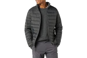 Amazon Essentials Herren Verstaubare, Leichte, Wasserabweisende Pufferjacke (Erhältlich In Big & Tall)