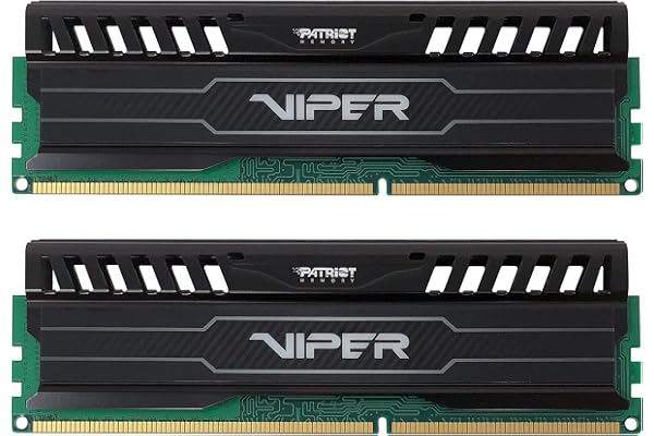 Patriot Viper 3 DDR3 RAM 16GB (2x8GB) 1866MHz CL10 UDIMM Desktop Gaming Memory Kit - PV316G186C0K