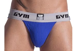 GYM by Jockstraps.com Men's Gym Workout Jockstrap Coquille de Protection Homme