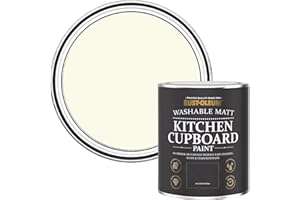 Rust-Oleum Off White Kitchen Cupboard Paint in Matt Finish - Shortbread 750ml