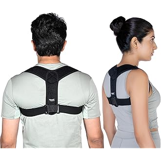 FOVERA Posture Corrector for Men & Women|Premium Neopre...