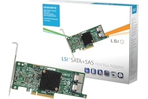 LSI SAS 9207-8i KIT 8-Port 6Gbps SATA+SAS PCI-E 3.0 HBA Kit