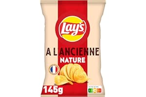 Lay's Chips à L'Ancienne Nature 145 g (L'emballage peut varier)