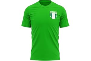 Purple Print House Nigeria Shirts for Men, Nigeria Flag Badge Retro T Shirt, Football Country Africa 2022 Supporters Gifts for Him or Her, 2024 World Tournament Footy Soccer Top