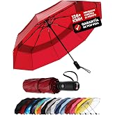 Repel Umbrella Automatic Folding Windproof Umbrella - Windproof Travel Umbrella - Auto Open and Close, Compact, Durable - Stu