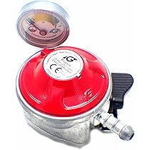 Détendeur Butane Silverline 29 Mbar à Clip Rapide - 15 Kg/h - Couleur Bleu