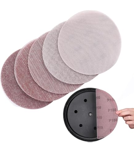 Diablo Hook And Lock ROS Sanding Discs For Wood, Metal And Plastics - 5", 80 Gri