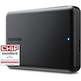 Toshiba Canvio Partner 4TB Portable 2.5'' Externe Festplatte, USB 3.2, Mac & Windows kompatibel. Xbox, PS4, PS5