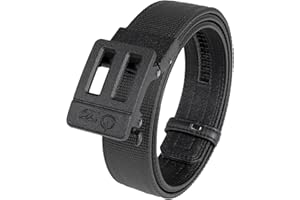 1TG Tactical Pasek taktyczny dla mężczyzn, regulowany pasek wojskowy z szybkim zapięciem, metalowa klamra, dla policji, pracy