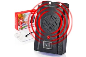 PATTLER® Anti Martre Voiture à Piles. Repulsif Ultrason Anti Loir et Anti Martre. Anti Rongeur avec lumière. Anti Fouine pour la Maison, Le Garage, Le Jardin. Anti Rongeur Voiture - 2 Unité