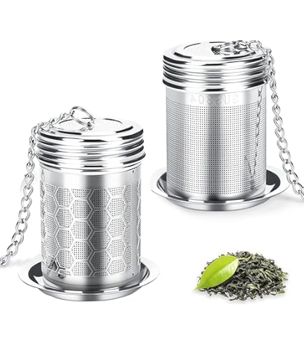 Tazza Con Infusore KurtzyTM Confezione Da 2 Infusori In Acciaio Inossidabile Per Tè Sfuso Filtro Per Te Sfuso