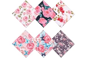 Amaxiu Ściereczki do czyszczenia okularów, kwiatowe ściereczki do czyszczenia okularów z mikrofibry, miękkie, wielokrotnego użytku, wielokolorowe ściereczki do czyszczenia soczewek okularowych,